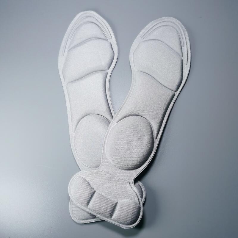 Thickened Arch Insole 2-in -1 Tailable Foot Patch 3D Conjoined Sponge Anti-abrasion Massage Heel-protecting Breathable Insole