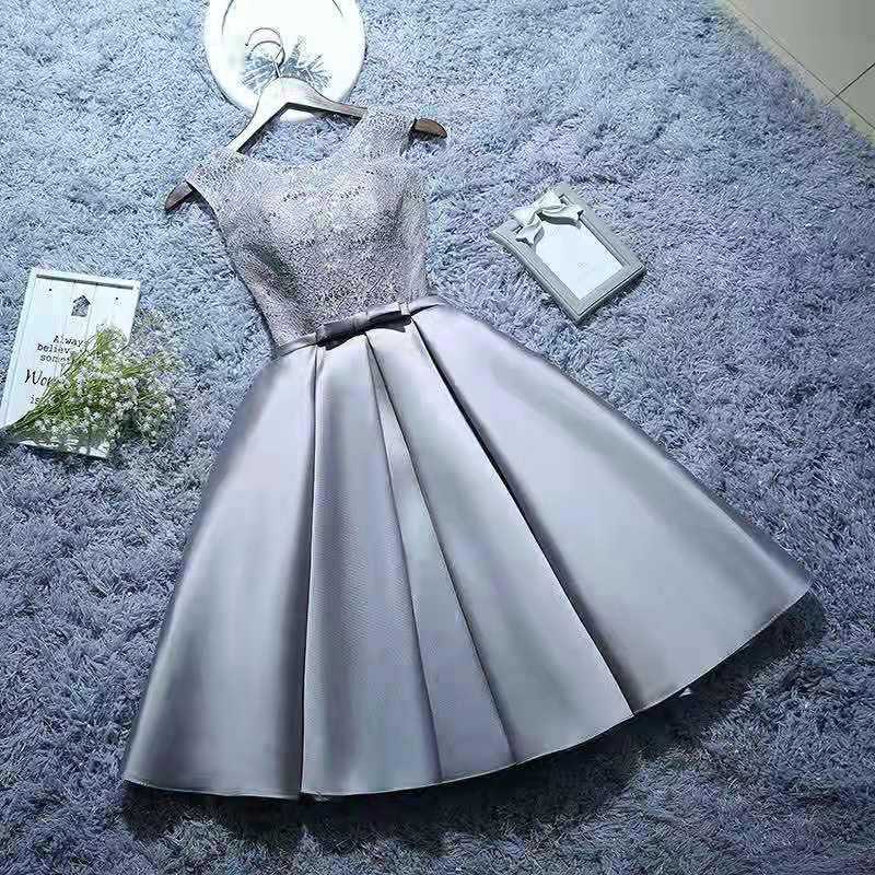 Evening Dress Female 2021 New Korean Version Banquet Dress Student Temperament Slim Dress Girlfriend Dress Bridesmaid Dress