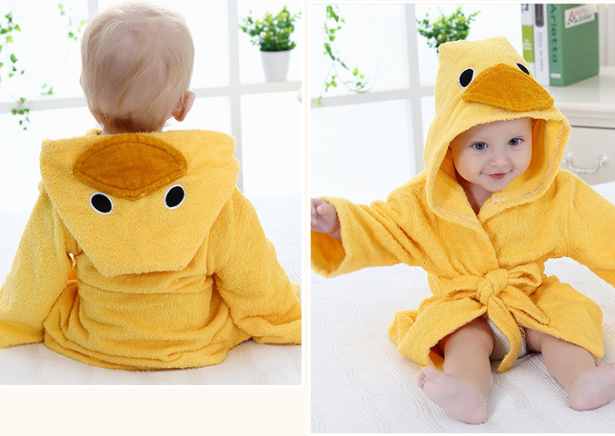 Cute Animal Modeling Baby Bathrobes