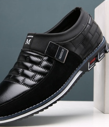 Men's Fashion leather boot shoe