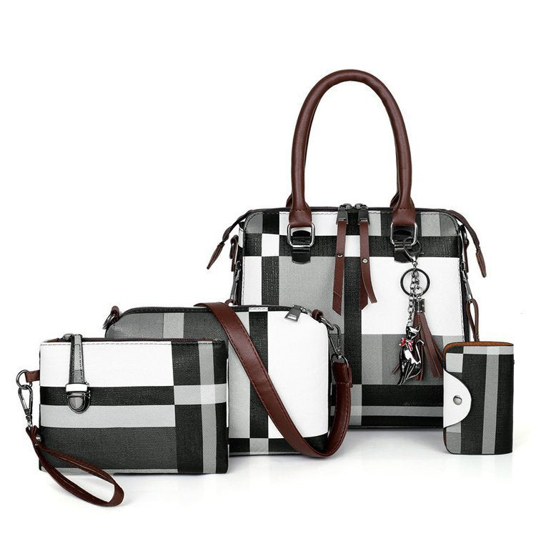 new fashion Handbags New four pieces shoulder Bag Diagonal bag