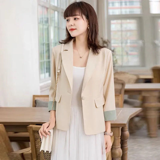 Korean Version Of The Slim Summer Thin Small Suit Jacket